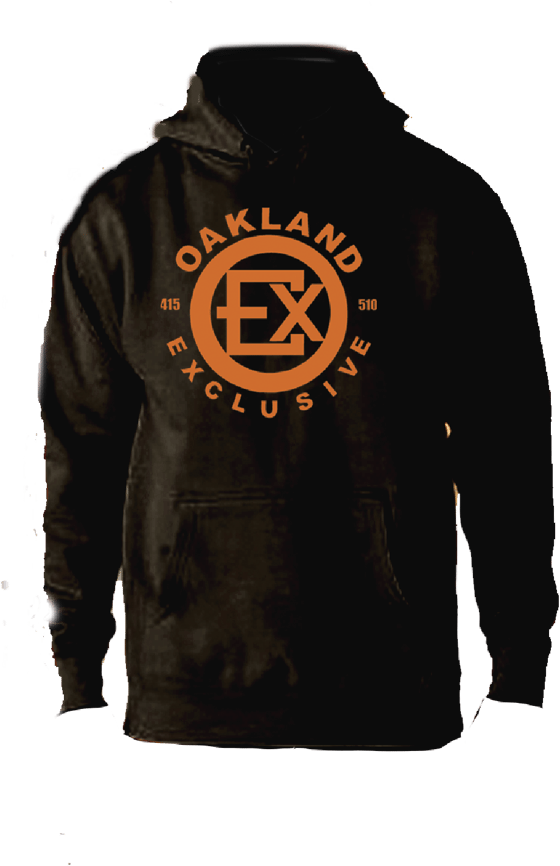 OEX Premium Titan Red Hooded Sweatshirt | myronpotier.com